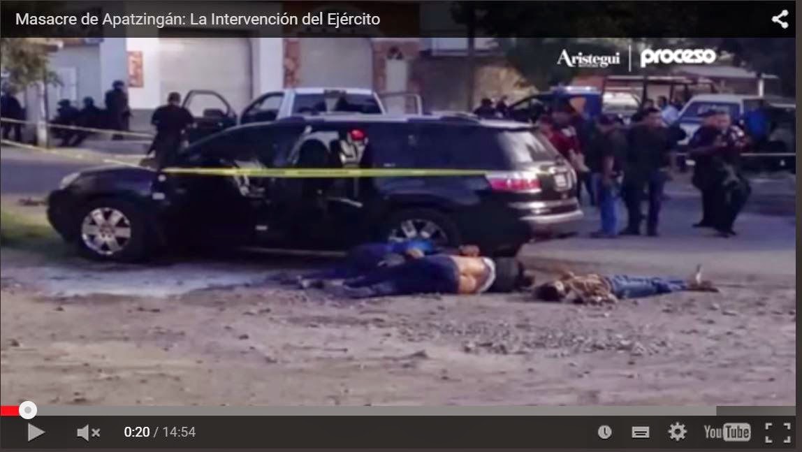México Masacre de Apatzingán La Intervención del Ejército (video