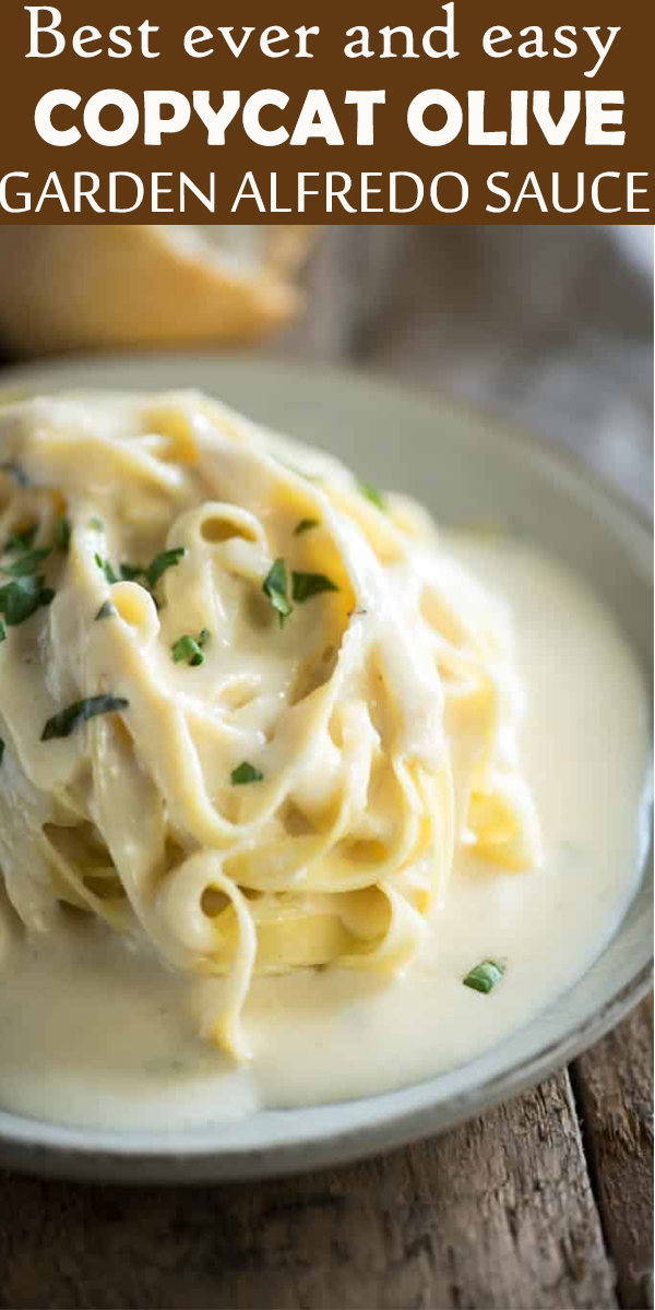 COPYCAT OLIVE GARDEN ALFREDO SAUCE xX....recipesf0od