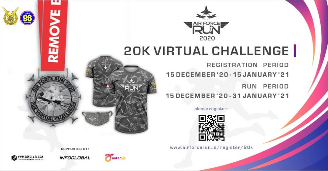 🔍 Air Force Run - Virtual Challenge • 2020. Air Force Run - Virtual Challenge • 2020.