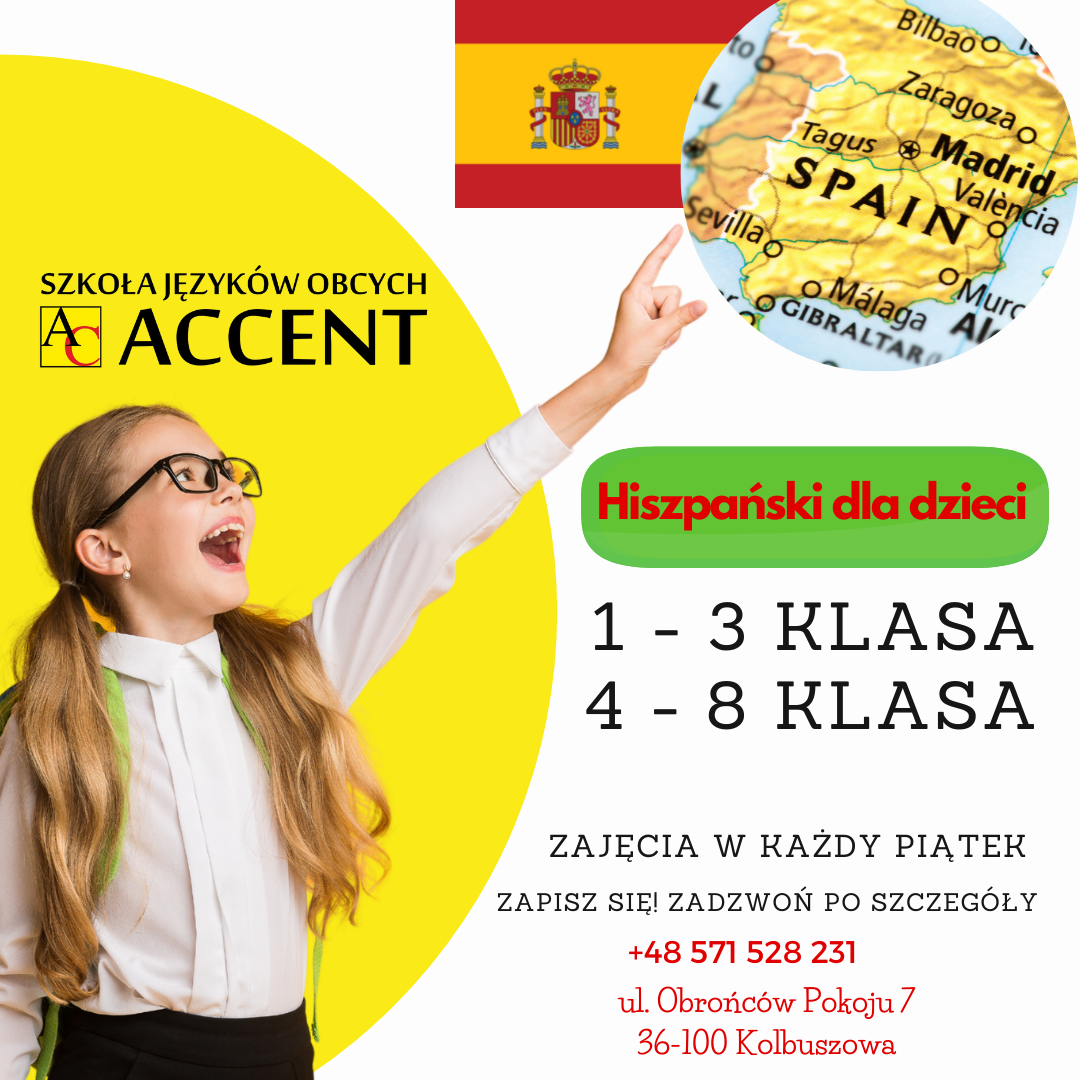 Naucz się hiszpańskiego ze szkołą ACCENT