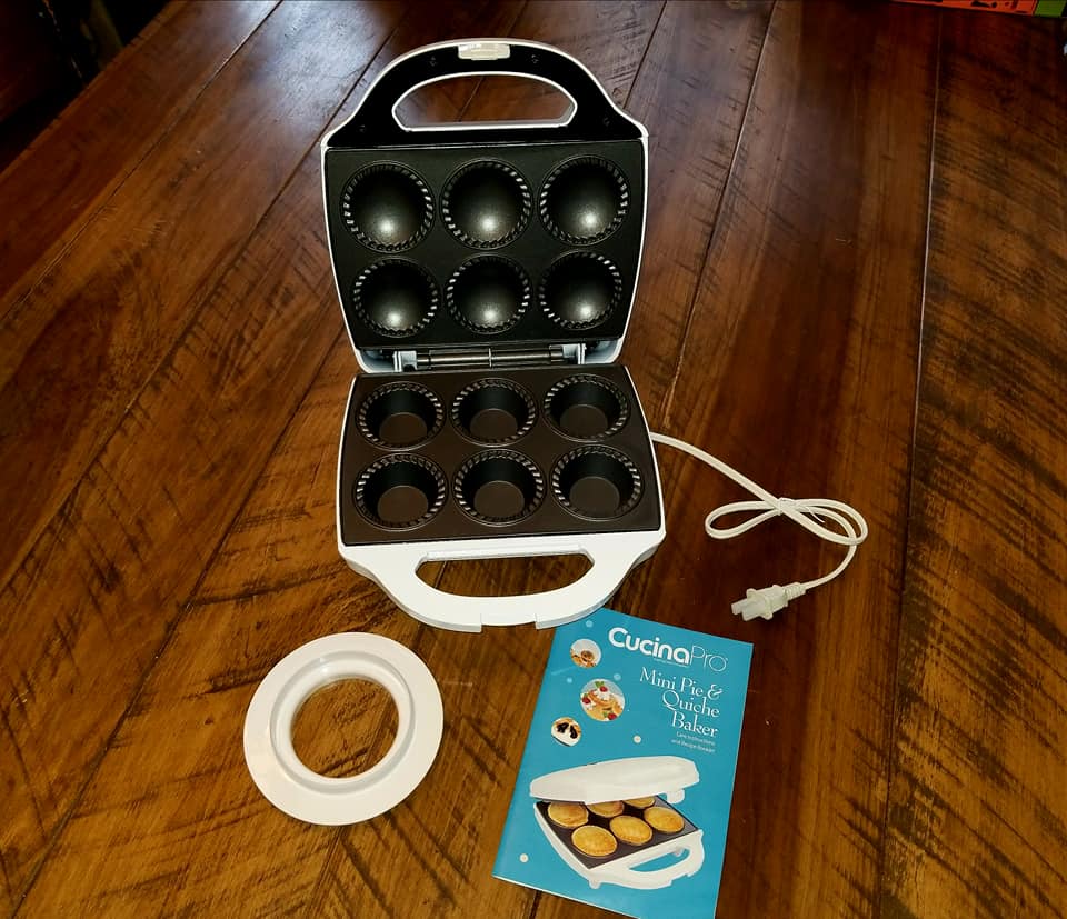 Rock Your Kitchen Like a Pro with the Mini Pie & Quiche Maker from