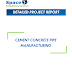 Project Report on Cement Concrete Pipe Manufacturing   