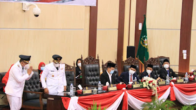 Pidato Perdana Bobby Nasution  di DPRD Medan