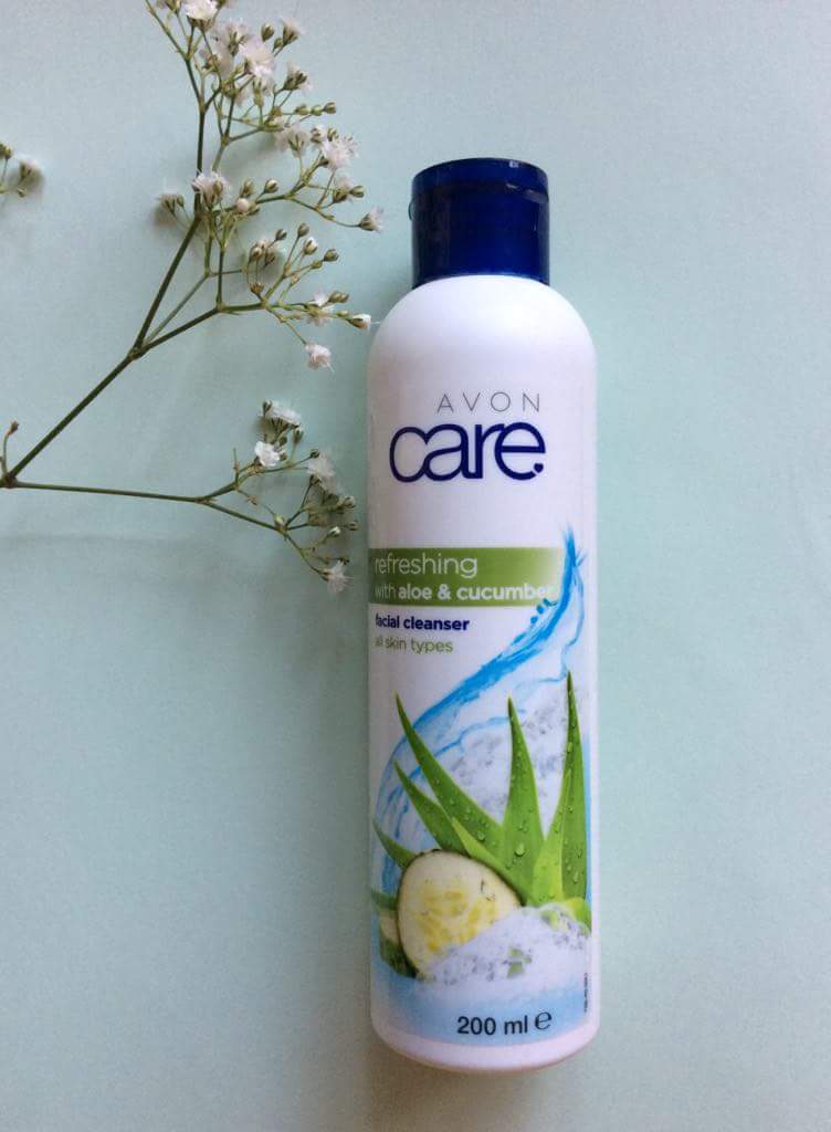 Cosmetics And Flowers Avon Care Facial Cleanser With Aloe And Cucumber