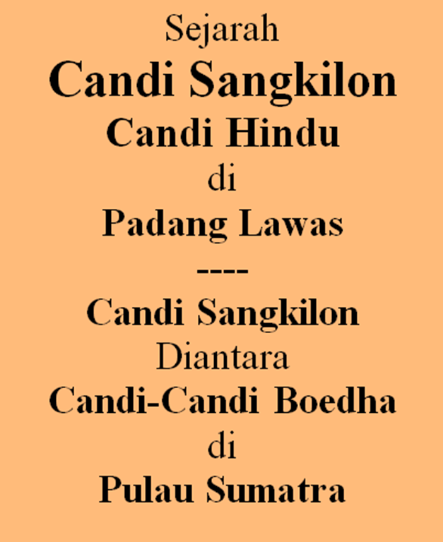 Tapanuli Selatan Dalam Angka: Sejarah Peradaban Kuno (14): Candi Biaro