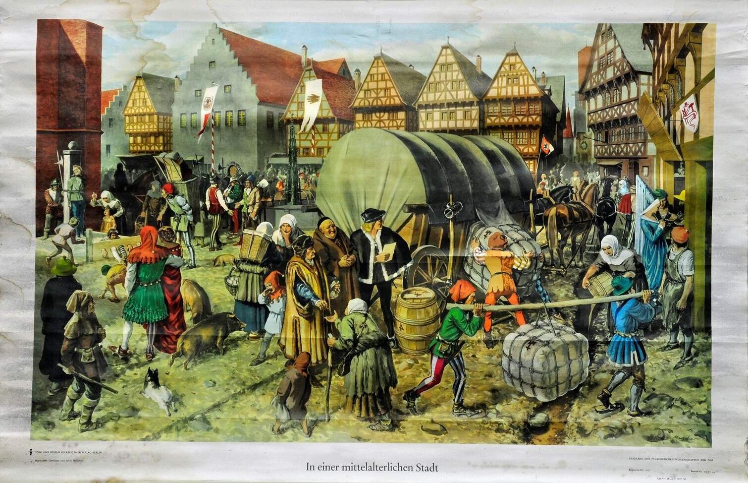 Leben In Einer Mittelalterlichen Stadt historicpics.blogspot.com
