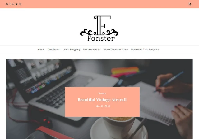 Fanster-Blogger-Template-1-SEO Friendly