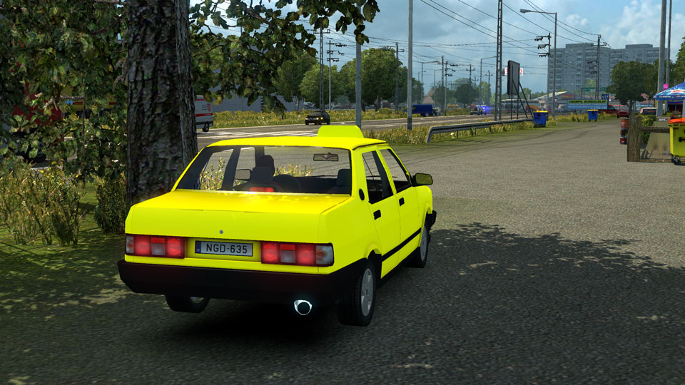 Euro Truck Simulator 2 Yeni TOFAŞ Şahin Taksi Modu Euro Truck