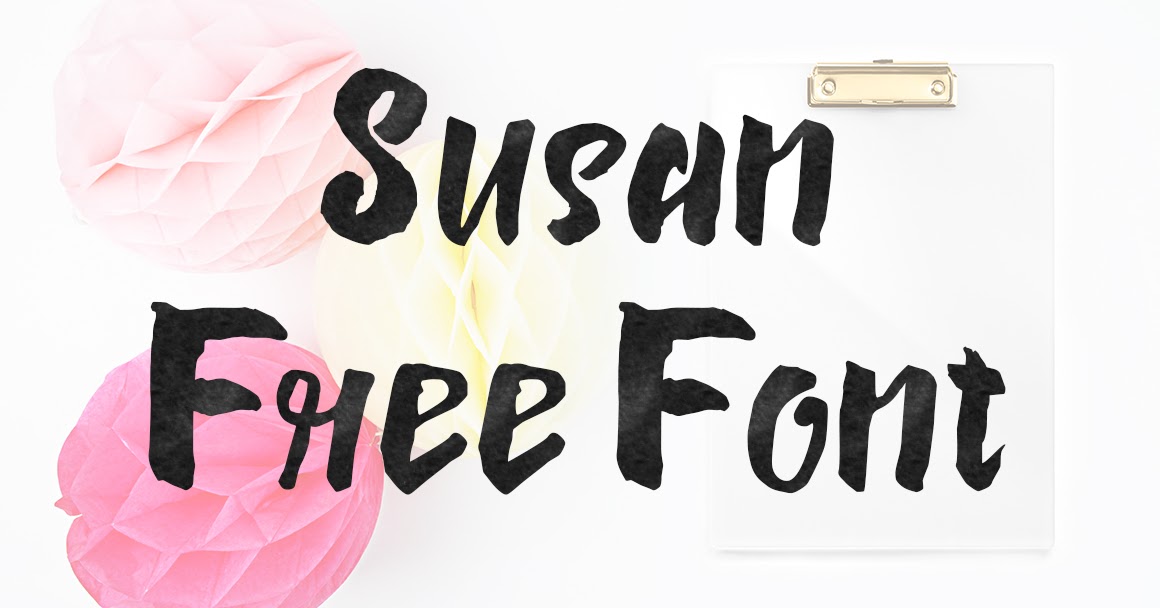 DLOLLEYS HELP: Susan Free Font