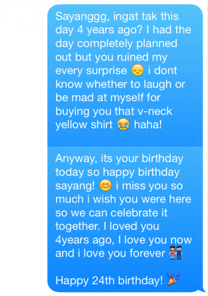 TalkDozen: birthday text