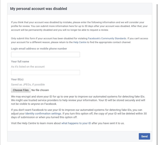how to recover disabled facebook account [my disabled facebook account]