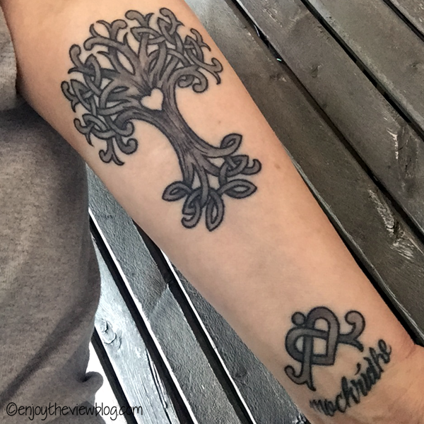 Celtic tree of life tattoo