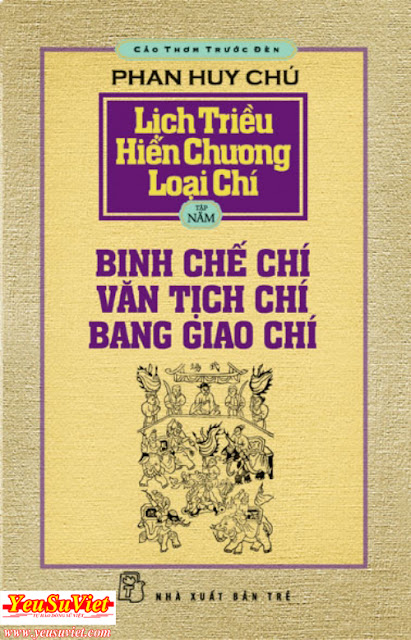 sử việt, yêu sử việt, lịch triều hiến chương, phan huy chú