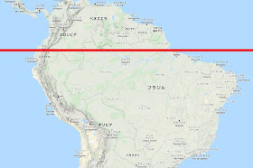 南米地図