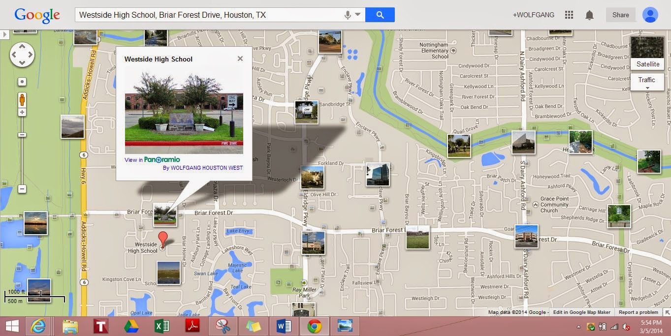 HTownWest Photo Blog Briar Forest Drive from Eldridge Parkway to