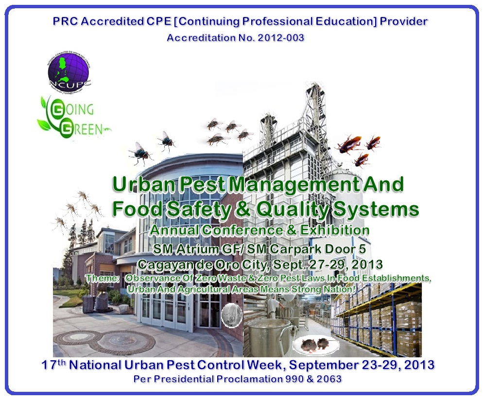 National Committee on Urban Pest Control Training Institute An