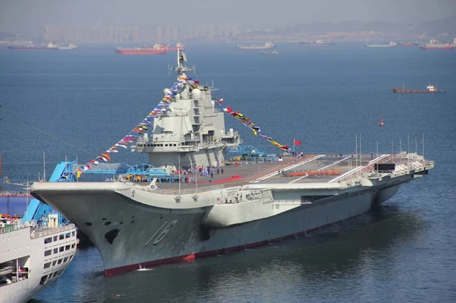 The Liaoning aircraft carrier