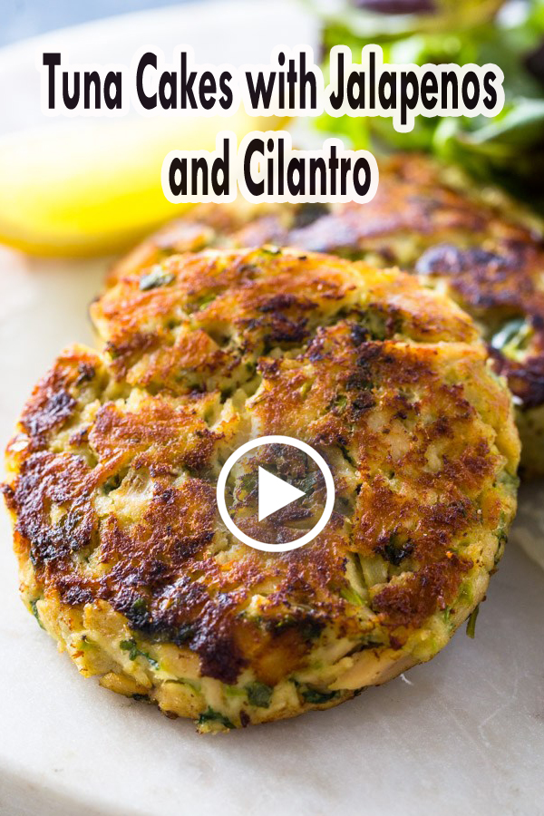 Tuna Cakes with Jalapenos and Cilantro