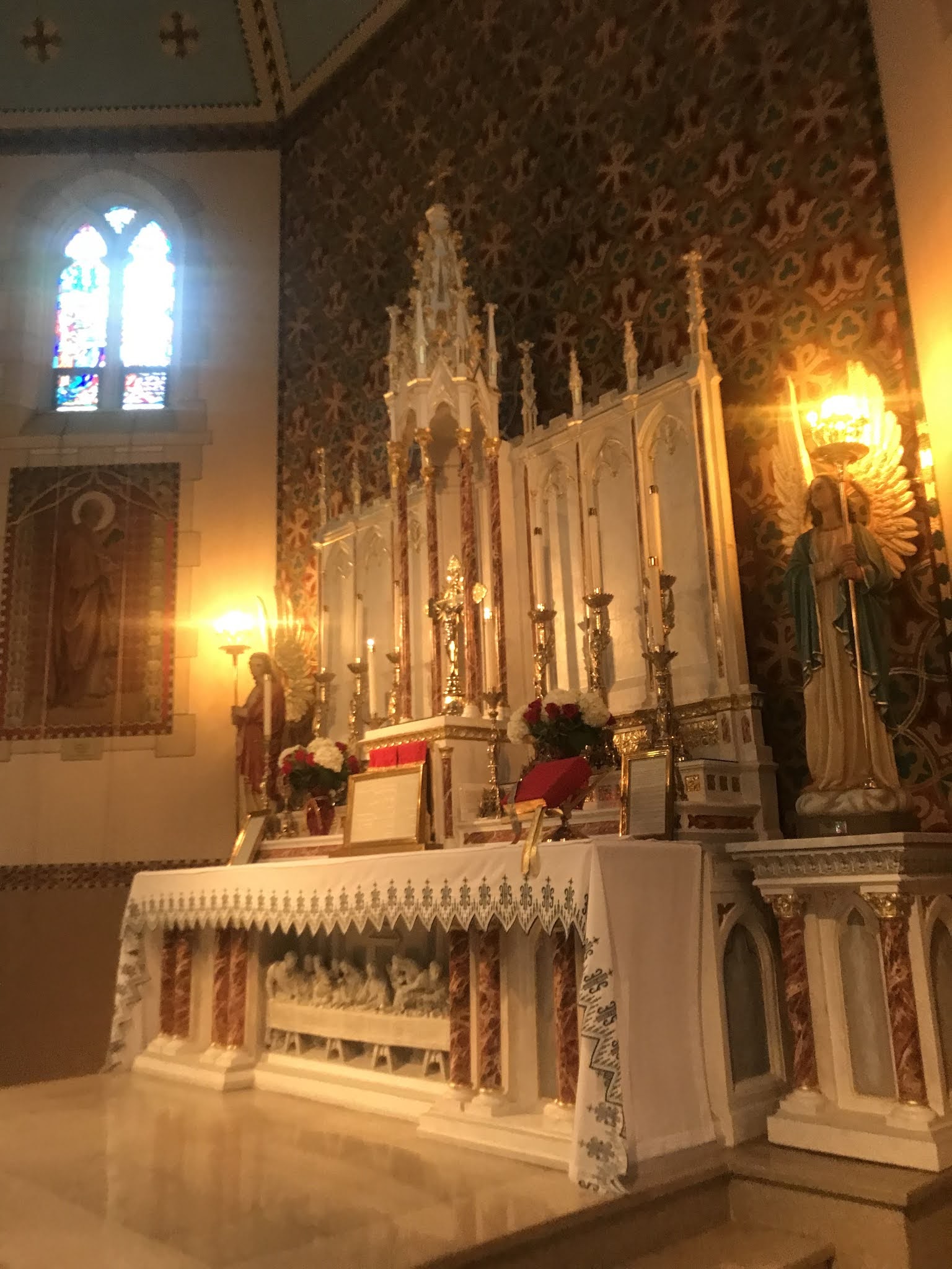 A Priest Life ((((,,)))) Restoration of high altar at Saint Josaphat
