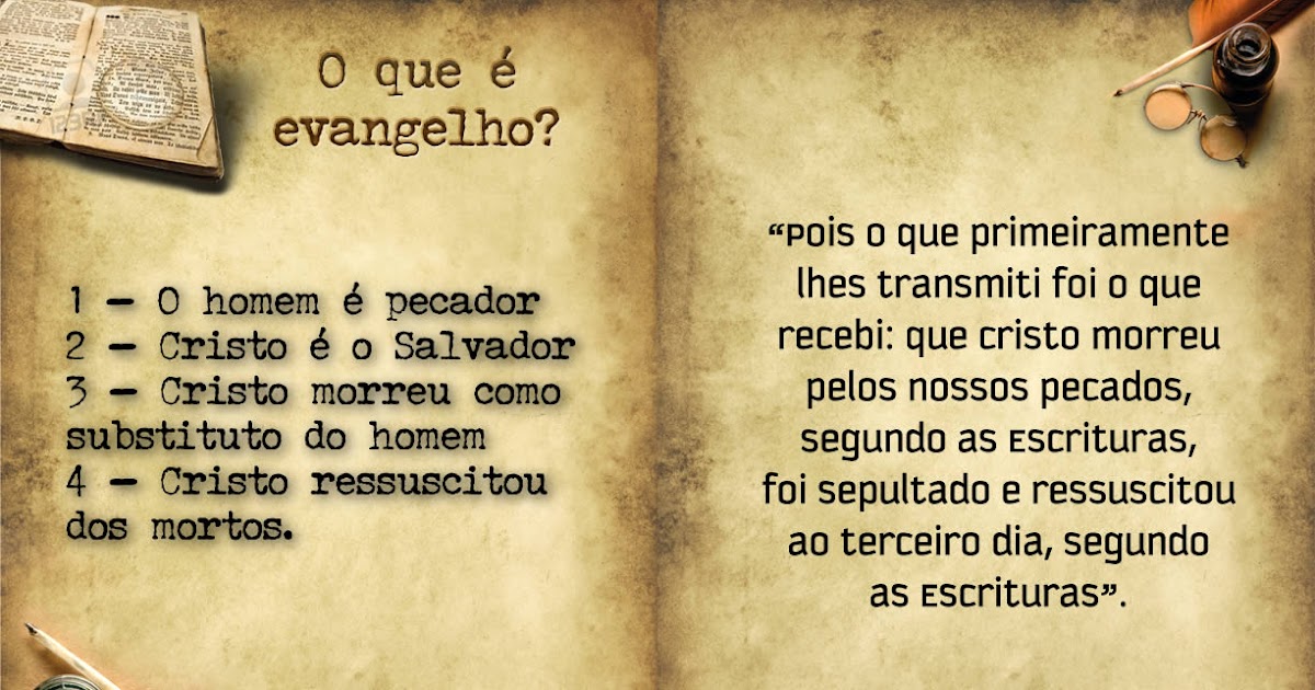 2ªIPR Imagem O que é evangelho? 2ªIPR Imagem O que é evangelho?