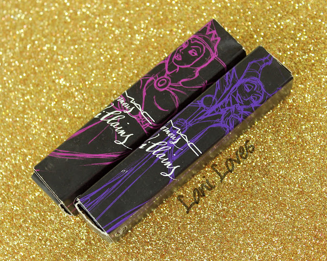 MAC Monday: Venomous Villains - Revenge is Sweet and Hot House Lipglass Swatches & Review