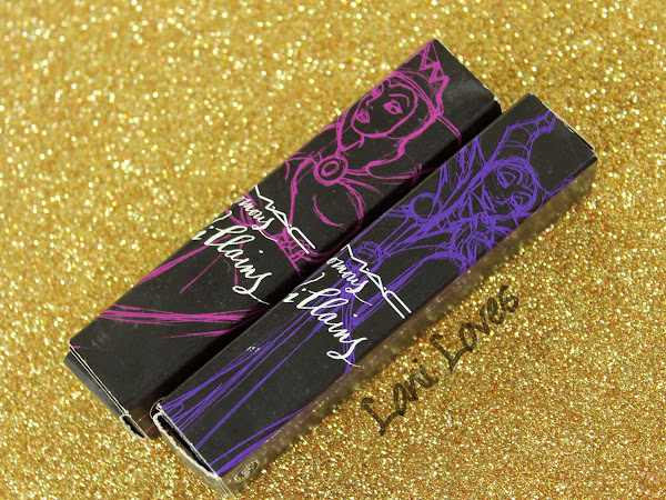 MAC Monday | Venomous Villains - Revenge is Sweet and Hot House Lipglass Swatches & Review