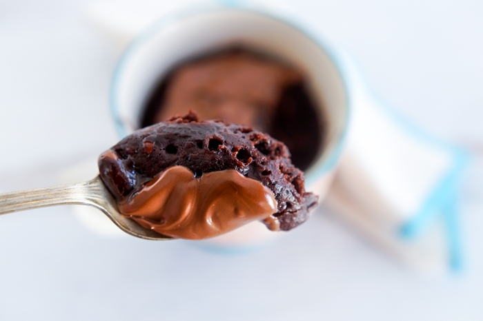 chocolate mug cake for one