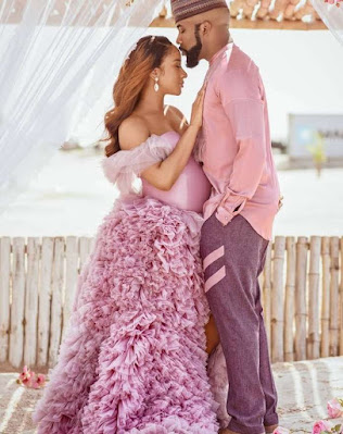 Banky W and wife, Adesua, Welcomes their first child