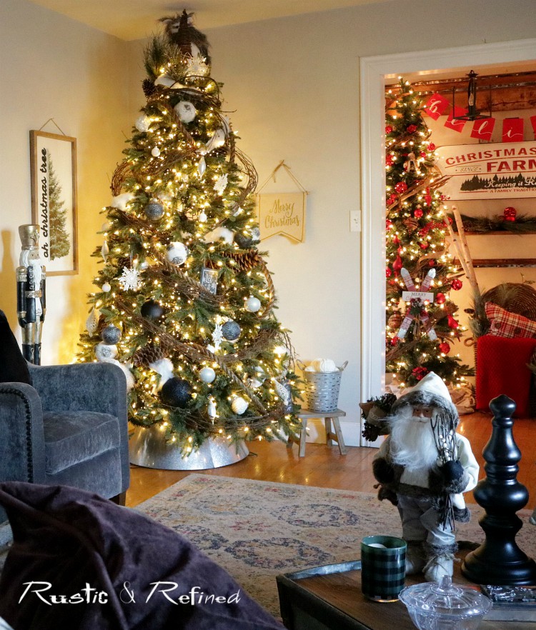 Christmas Decor Tour - Pictures & Video! | Rustic & Refined
