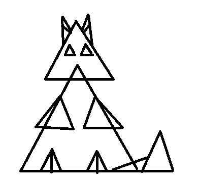Matemáticas?... Pero son muy fáciles: Encuentra triángulos