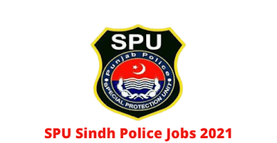 Special Protection Unit SPU Sindh Police Jobs 2021 in Pakistan