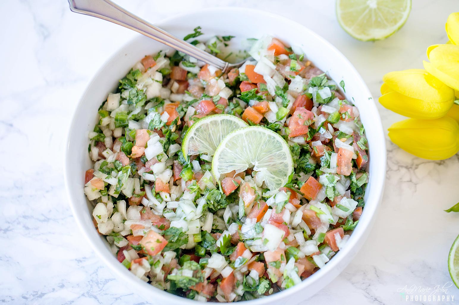 Pico de Gallo in bowl