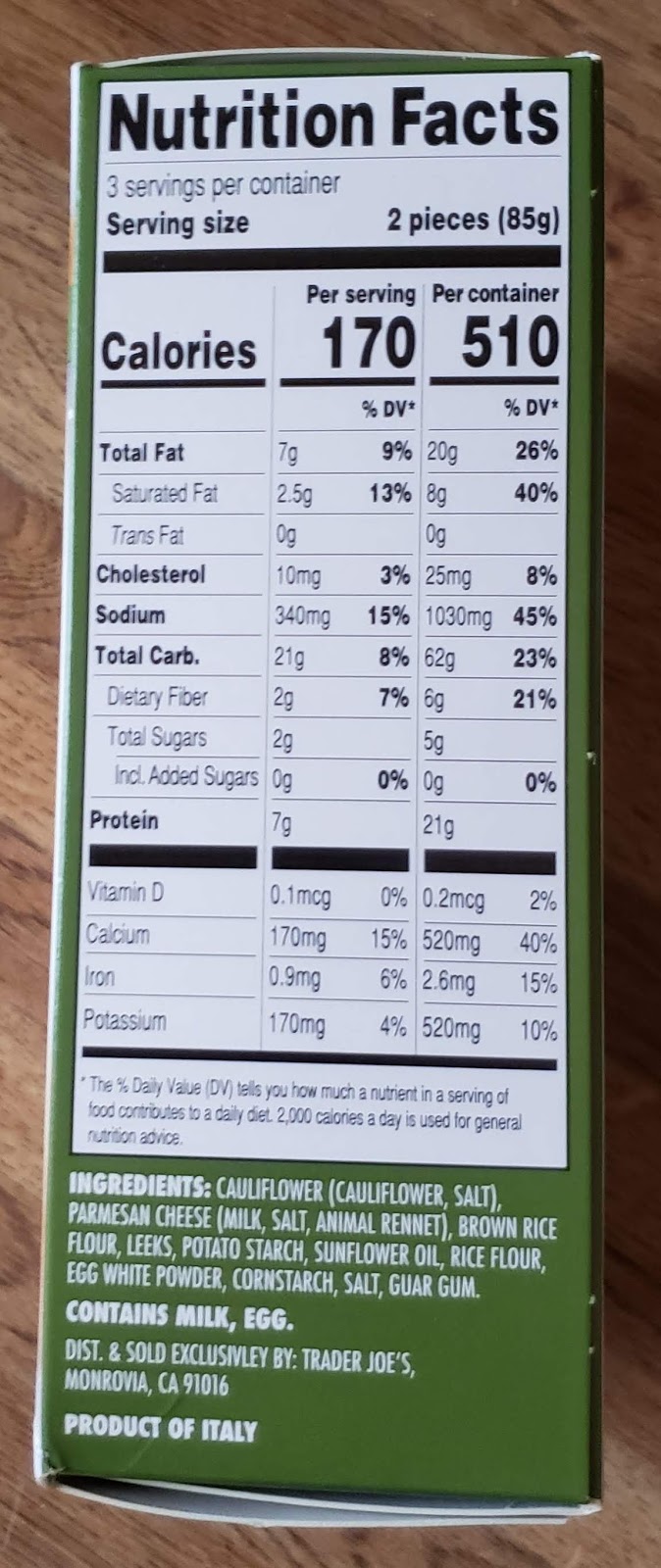 What's Good at Trader Joe's? Trader Joe's Cauliflower Pancakes