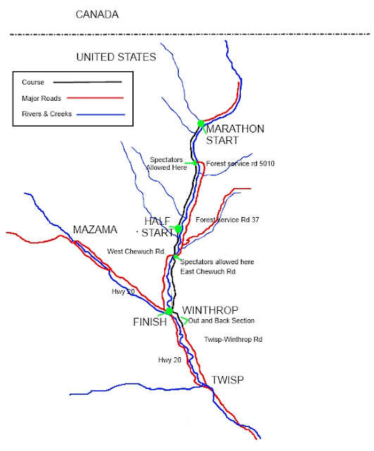 Winthrop Marathon Course Info