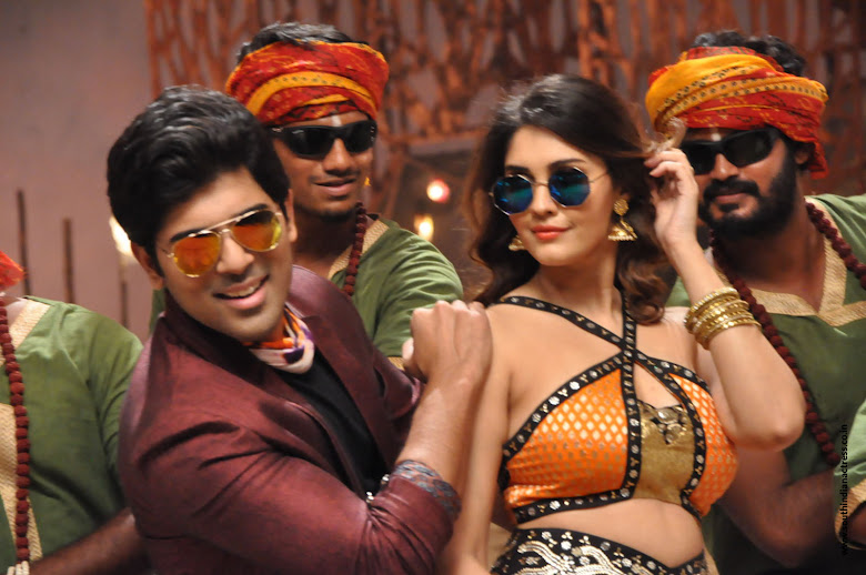 Surbhi in Okka Kshanam movie song