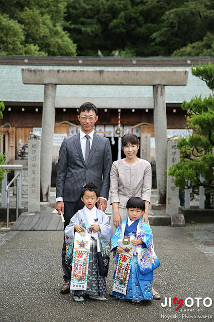 和歌山市矢宮神社の七五三の出張撮影