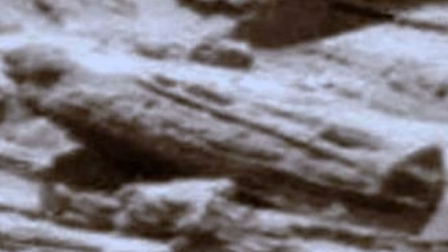 There are two actual Egyptian looking sarcophagus's on Mars.