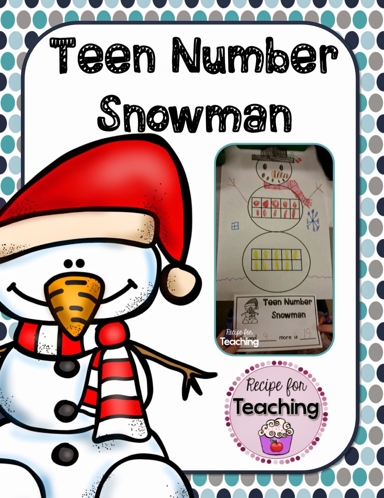 https://www.teacherspayteachers.com/Product/Teen-Number-Snowman-1736968