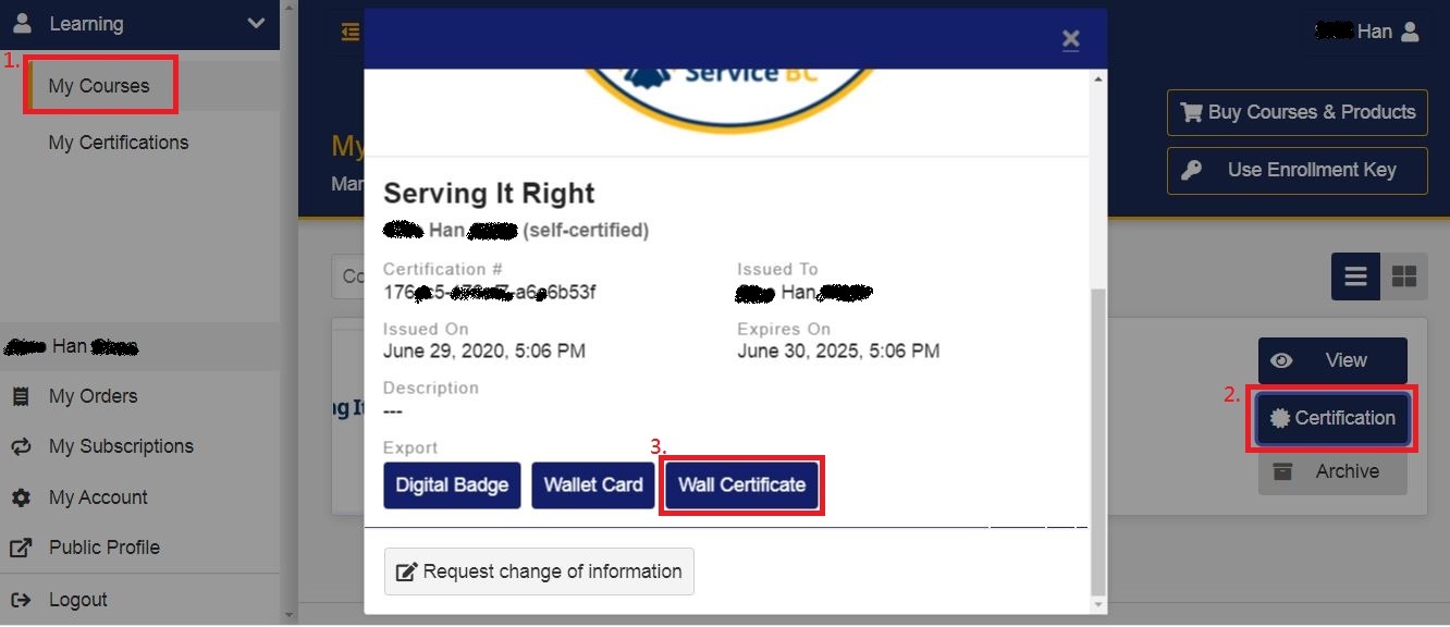 【加打】如何考取 Serving It Right What is Hanna doing?