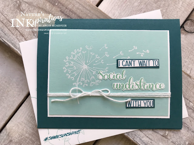 By Angie McKenzie for Wonderful Wednesday; Click READ or VISIT to go to my blog for details! Featuring the Dandelion Wishes stamp set AND the Share Sunshine PDF Download; #stampinup #handmadecards #naturesinkspirations #keepstamping #spreadsunshine #quarantinecards  #friendshipcards #dandelionwishesstampset  #sharesunshinepdf  #fussycutting #stampinwritemarkers #cardtechniques