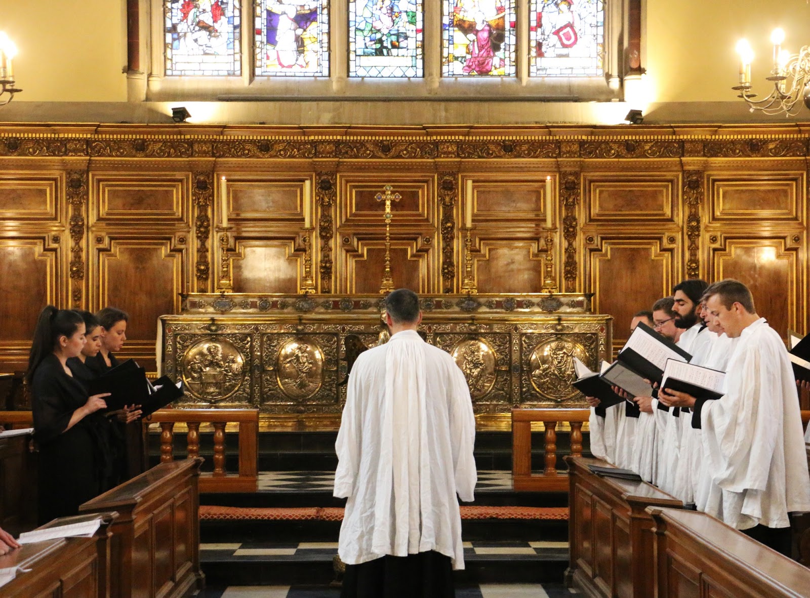 New Liturgical Movement Vespers Celebrated in the Sarum Rite in Oxford