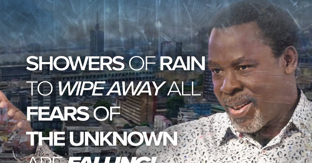 SHOWERS OF RAIN ARE FALLING TB JOSHUA PROPHECY CONFIRMATION!