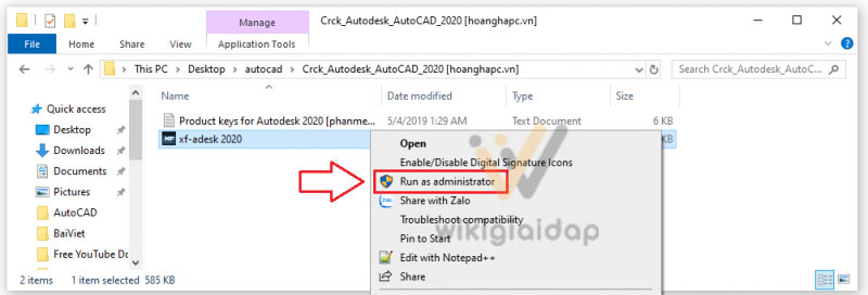Hướng dẫn activate bản quyền phần mềm AutoCAD 2020