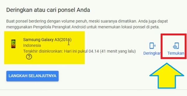 Mencari Hp Yang Hilang Menggunakan Cara Yang Kedua 6 Mencari Hp Yang Hilang Menggunakan Cara Yang Kedua 6