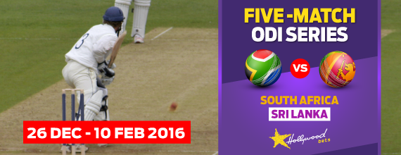 South Africa vs Sri Lanka Batsman hits ball