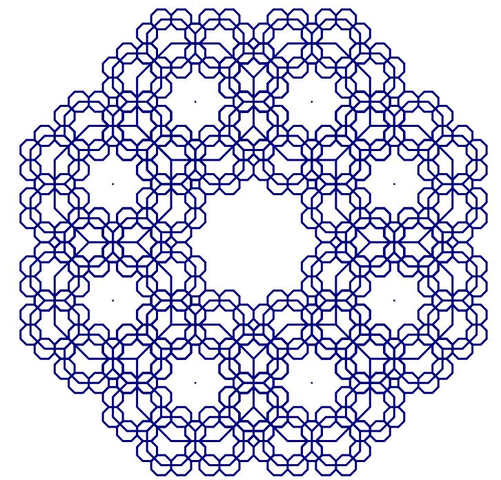 mathrecreation rings of regular polygons in rings