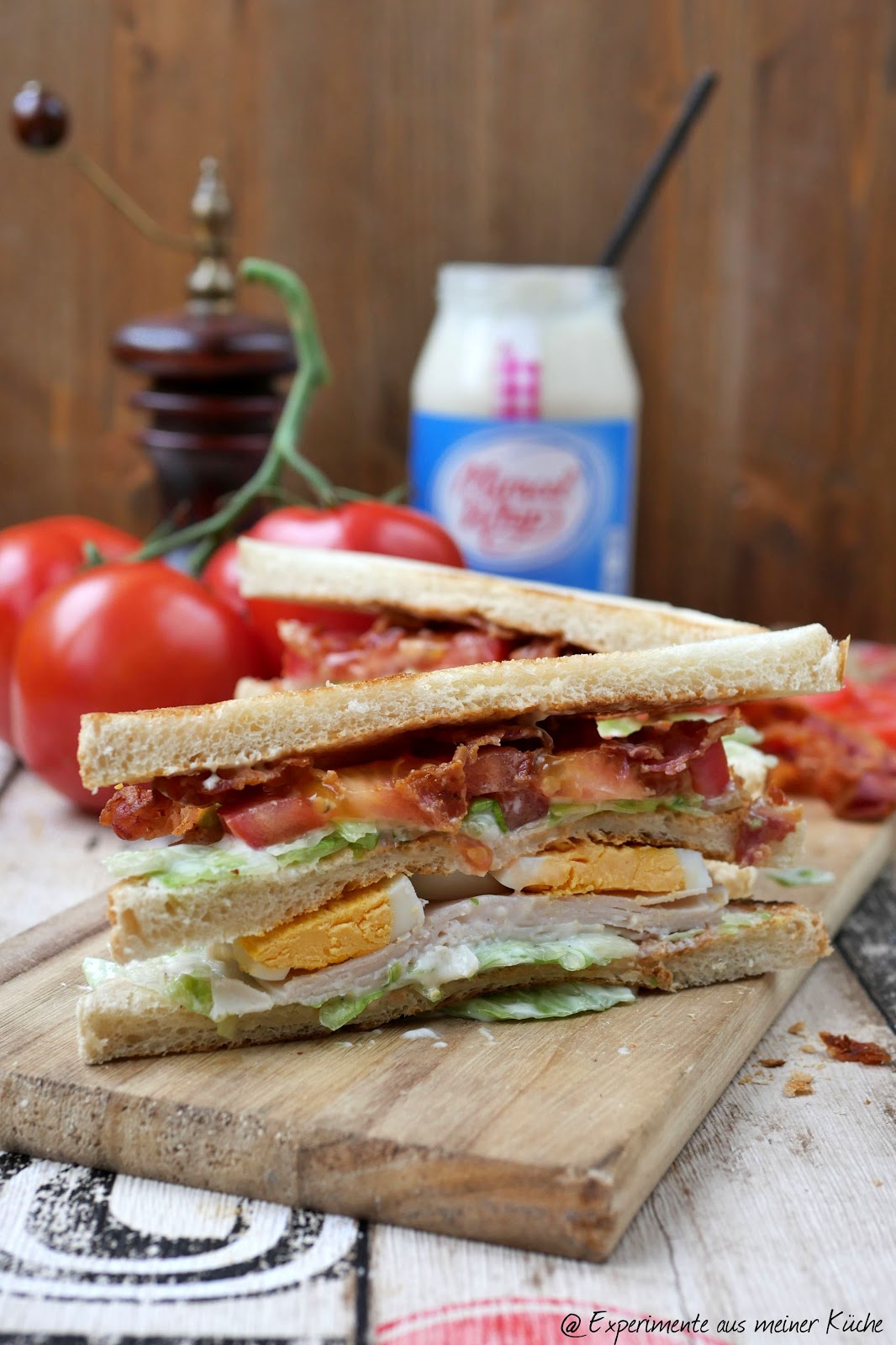 Experimente aus meiner Küche New York Club Sandwich
