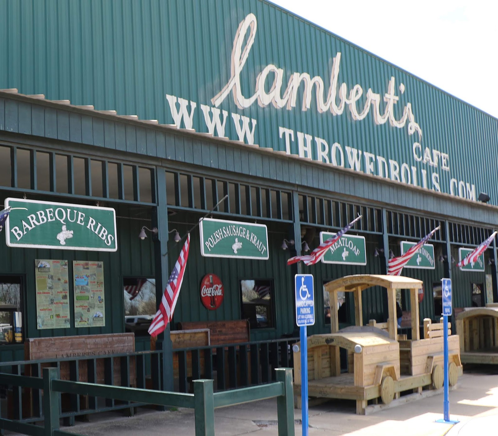 Out and About the Midwest Lambert's Café in Sikeston, MO The Home of