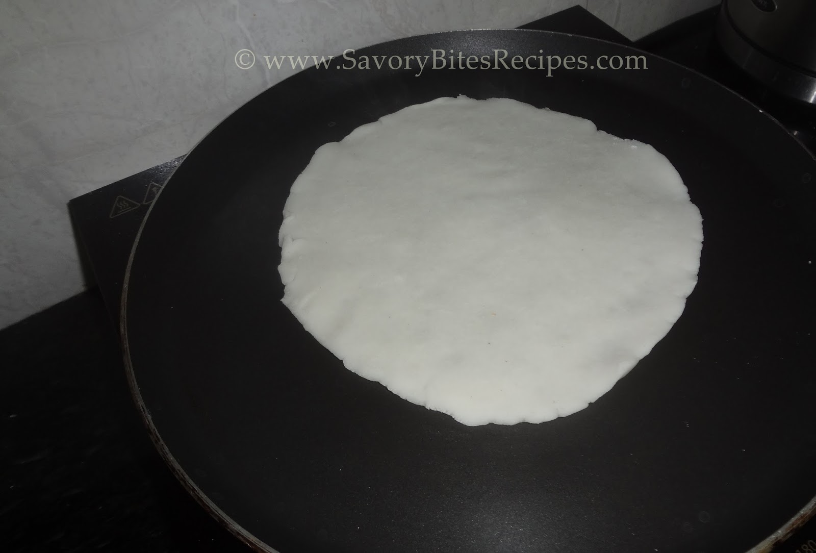 Rice Flour Bhakri / Tandlachi Bhakri / Rice Roti Savory Bites Recipes A Food Blog with Quick