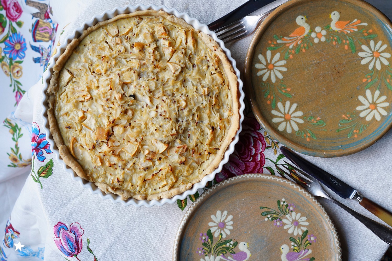 Farine D Etoiles Quiche A La Choucroute Sans Lactose Alsace